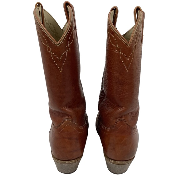 ACME Mens Western Leather Cowboy Boots - Picture 4 of 16